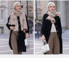 Load image into Gallery viewer, Women Warm Heart Print Scarf