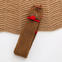 Load image into Gallery viewer, Over The Knee Coral Fleece Sleep Socks