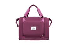 Load image into Gallery viewer, Expandable Travel Duffle Bag Large Overnight Bags Carry On Shoulder Gym Bags