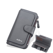 Load image into Gallery viewer, Women PU Leather 15 Card Holder Long Wallet