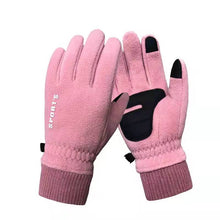 Load image into Gallery viewer, Men Women Winter Fleece Thick Gloves Touch Screen Gloves