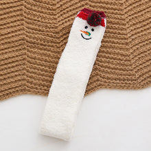 Load image into Gallery viewer, Over The Knee Coral Fleece Sleep Socks