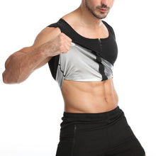 Load image into Gallery viewer, Men’s Slimming Sauna Shaper Vest