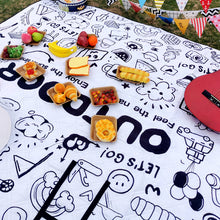 Load image into Gallery viewer, Inflatable Graffiti Printed Lazy Sofa