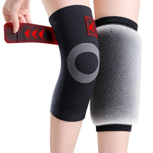 Load image into Gallery viewer, Winter Warm Faux Fur Knee Brace