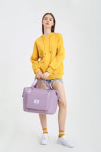 Load image into Gallery viewer, Expandable Travel Duffle Bag Large Overnight Bags Carry On Shoulder Gym Bags