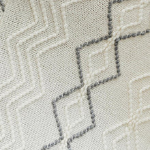 Load image into Gallery viewer, Women Knitted V-neck Stripe Cape with Tassel