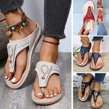 Load image into Gallery viewer, Women Platform Rhinestone Sandals