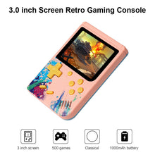 Load image into Gallery viewer, Kids Retro Handheld Game Console