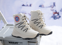 Load image into Gallery viewer, Unisex Canada Goose Inspired Plush Warm Snow Boots