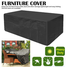 Load image into Gallery viewer, Waterproof Patio Furniture Cover Garden Rattan Table Cover