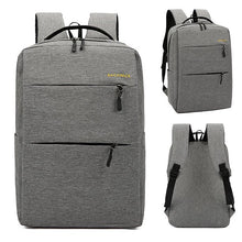 Load image into Gallery viewer, 3 Pcs Laptop Computer Backpack Crossbody Bag Set With USB Charging Port