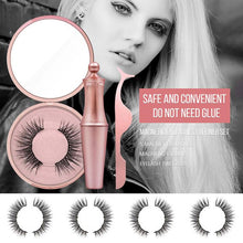Load image into Gallery viewer, 3D Magnetic Eyelashes and Eyeliner Set