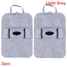 Load image into Gallery viewer, 2 Pcs Car Seat Back Multi-Pocket Storage Bag