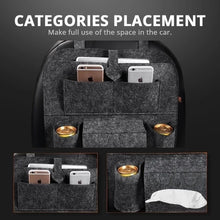 Load image into Gallery viewer, 2 Pcs Car Seat Back Multi-Pocket Storage Bag