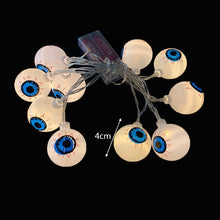 Load image into Gallery viewer, 3M 20Led Halloween Pumpkin Ghost Skeletons Bat Spider Led Light String Festival Lights