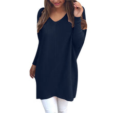 Load image into Gallery viewer, Ladies Sweater Oversized Pullover Top