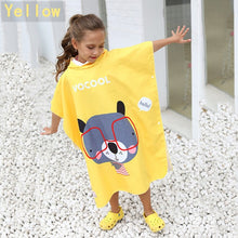 Load image into Gallery viewer, Hooded Children Beach Towel