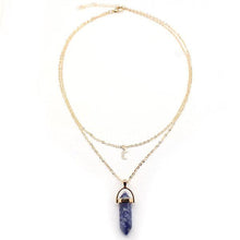 Load image into Gallery viewer, Crystal Pendant Necklace Choker