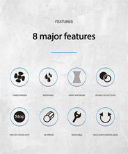 Load image into Gallery viewer, 360° Rotating High Pressure Water Saving Spray Turbo Shower Head