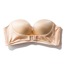 Load image into Gallery viewer, Strapless Front Buckle Bra Non wired Push Up