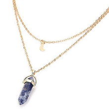 Load image into Gallery viewer, Crystal Pendant Necklace Choker