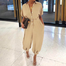Load image into Gallery viewer, Womens Stylish Elegant Pockets Jumpsuit