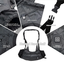Load image into Gallery viewer, Winter Outdoor Usb Heated Hand Muff Bags