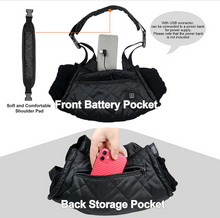 Load image into Gallery viewer, Winter Outdoor Usb Heated Hand Muff Bags