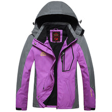 Load image into Gallery viewer, Autumn Winter Women Outdoor Waterproof Jacket