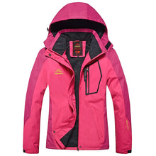 Load image into Gallery viewer, Autumn Winter Women Outdoor Waterproof Jacket