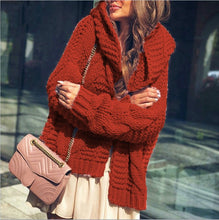 Load image into Gallery viewer, Chunky Knitted Cardigan