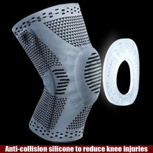 Load image into Gallery viewer, 1pc Knee Patella Protector Brace Silicone Spring Knee Pad