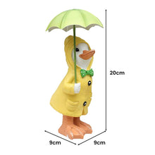 Load image into Gallery viewer, 21cm high with Umbrella Garden Duck