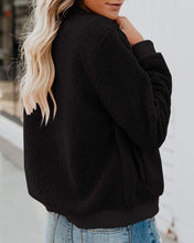 Load image into Gallery viewer, Women Winter Coat Teddy Bomber Jacket