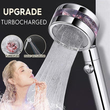 Load image into Gallery viewer, 360° Rotating High Pressure Water Saving Spray Turbo Shower Head