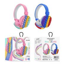 Load image into Gallery viewer, Pop It Bubble Wireless Headphones