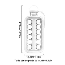 Load image into Gallery viewer, 2 In 1 Portable Creative Ice Bottle Cubic Container DIY Ice Cube Round Tray Mold