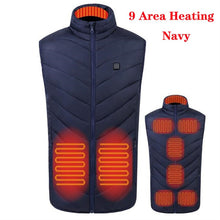 Load image into Gallery viewer, 2021 Intelligent USB Electric Heating Thermal Heated Jacket Fashion Men Coat