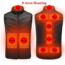 Load image into Gallery viewer, 2021 Intelligent USB Electric Heating Thermal Heated Jacket Fashion Men Coat