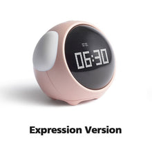 Load image into Gallery viewer, New Cute Expression Alarm Clock Multifunctional Bedside Voice Control Night Light
