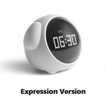 Load image into Gallery viewer, New Cute Expression Alarm Clock Multifunctional Bedside Voice Control Night Light