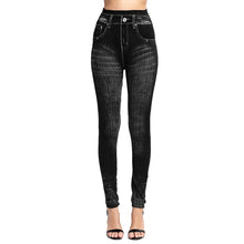 Load image into Gallery viewer, Women Sexy Push Up Seamless High Waist Warm Jeans Leggings