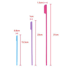 Load image into Gallery viewer, 6PCS Silicone Spatula Scraper Get Every Last Drop from Skinny Openings