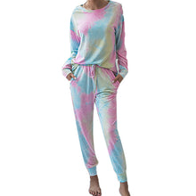 Load image into Gallery viewer, 2PCS TIE DYE SPORT SUIT FOR WOMEN