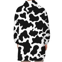 Load image into Gallery viewer, Adult Kids Winter Printed Oversize Hooded Blanket with Sleeve