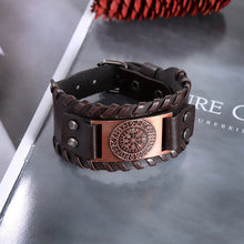 Load image into Gallery viewer, Wide Leather Bracelets for Men