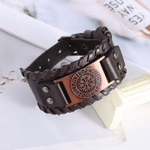 Load image into Gallery viewer, Wide Leather Bracelets for Men