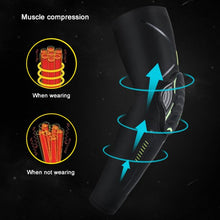 Load image into Gallery viewer, 2PCS Padded Elbow Forearm Sleeves Arm Protective Support Brace