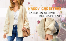 Load image into Gallery viewer, Women Oversized Cardigan Knitted